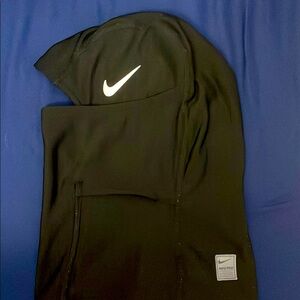 Nike Pro Black Balaclava with White Swoosh